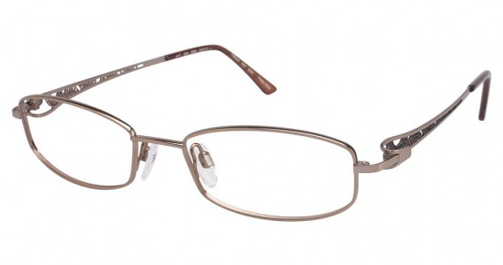 Tura 655 Eyeglasses, BROWN (BRN)