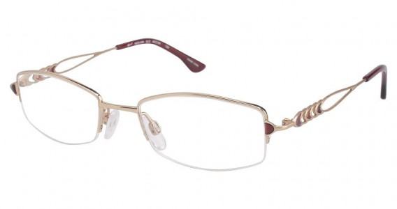 Tura 656 Eyeglasses, GOLD (GLD)