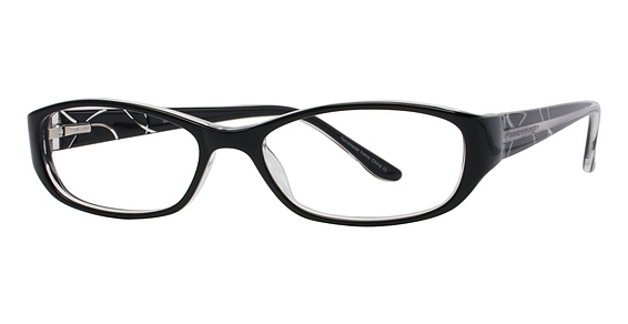 Vivian Morgan 8001 Eyeglasses, Black Crystal