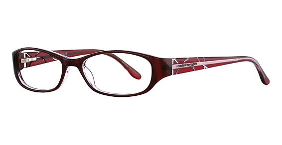 Vivian Morgan 8001 Eyeglasses, Cranberry Crystal