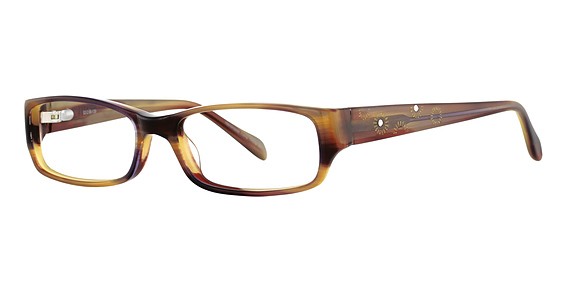 Vivian Morgan 8003 Eyeglasses, Brown Horn