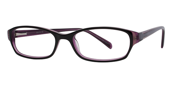 Vivian Morgan 8002 Eyeglasses, Black Plum