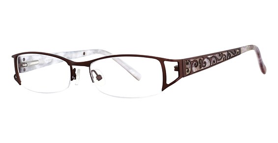 Vivian Morgan 8013 Eyeglasses, Brown Coral