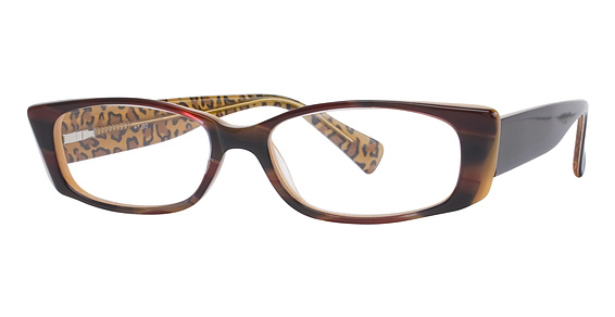 Bookmark Readers Drama Queen Eyeglasses, Brn Leopard +2.0