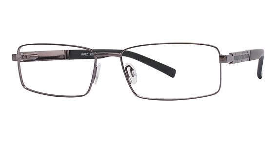 Wired 6004 Eyeglasses, Dk. Chrome