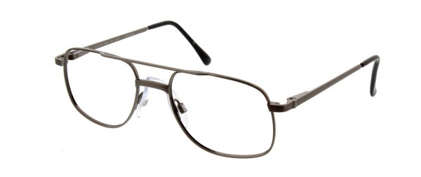 ClearVision CLINT Eyeglasses, Gunmetal