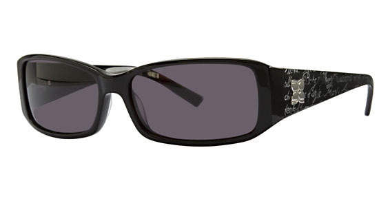 BCBGMAXAZRIA Essence Sunglasses, BLA Black (Grey)