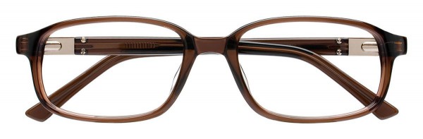 ClearVision BRUCE Eyeglasses, Brown