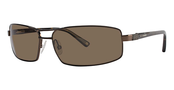 BCBGMAXAZRIA Chrome Sunglasses, BRO Brown (Brown)