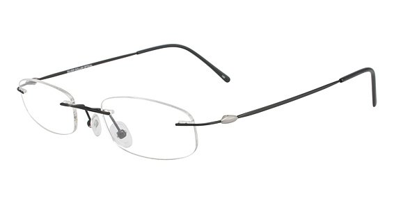 Silver Dollar BTCF3003 Eyeglasses, C-22 Black Satin