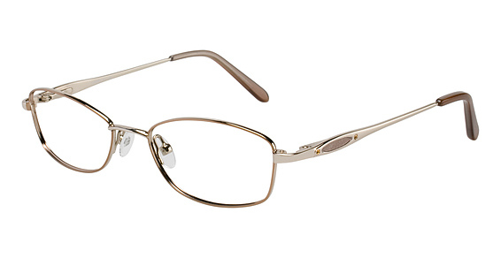 Port Royale Vondra Eyeglasses, C-1 Camel/Gold