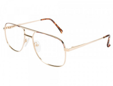 Durango Series TC757 Eyeglasses, C-3 Gold/Demi Amber
