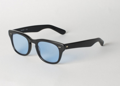 Shuron Sidewinder Eyeglasses, w/ Blue Lenses