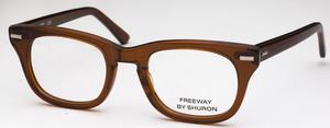 Shuron Freeway Eyeglasses, Brown Smoke
