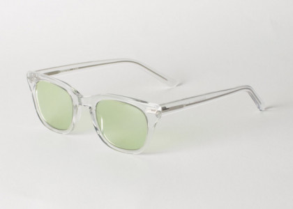 Shuron Freeway Eyeglasses, with Green Lenses