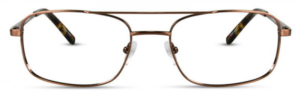 Michael Ryen MR-132 Eyeglasses, 1 - Brown