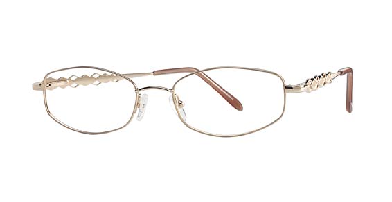 Cote D'Azur Shimmer Eyeglasses, 3 Gold