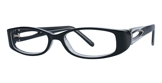 Adin Thomas AT-204 Eyeglasses, 1 Black/White