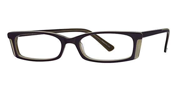 Cinzia Designs CIN-132 Eyeglasses, 3 Plum/Green