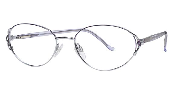 Alternatives Elaine Eyeglasses, 3 Silver/Blue
