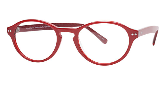 Scott Harris Scott Harris VIN-15 Eyeglasses, 3 Red
