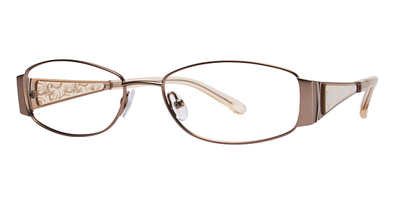 Cote D'Azur Boutique-116 Eyeglasses, 2 Tan