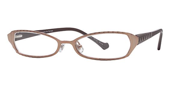 Cinzia Designs CIN-122 Eyeglasses, 2 Copper/Brown