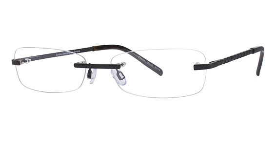 Cinzia Designs CIN-180 Eyeglasses, 2 Black