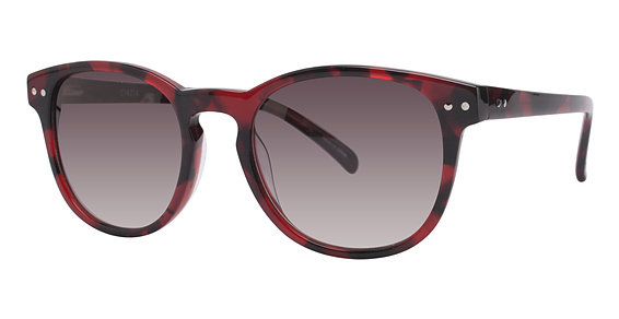Cinzia Designs Flashcard Sunglasses, 2 Red/Tortoise