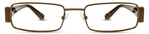 Michael Ryen MR-160 Eyeglasses, 3 - Bronze / Tan