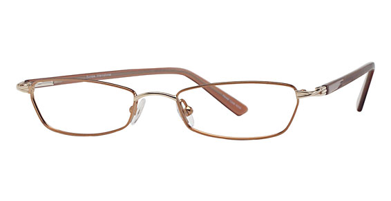 Cote D'Azur CDA 204 Eyeglasses, 1 Gold/Brown