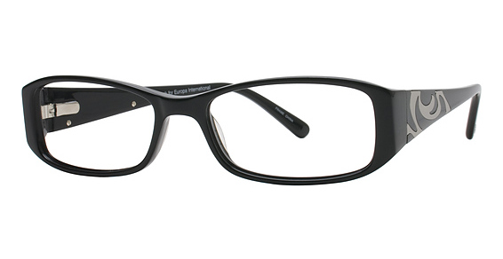 Cinzia Designs CB-03 Eyeglasses, 1 Black
