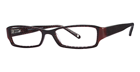 Cinzia Designs CIN-168 Eyeglasses, 1 Red