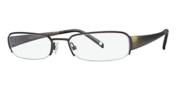Cinzia Designs CIN-170 Eyeglasses, 3 Olive