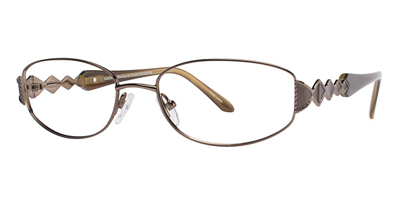 Cote D'Azur Boutique-122 Eyeglasses, 1 Bronze
