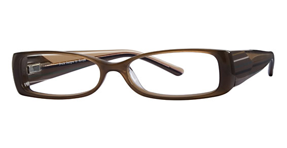 Cinzia Designs CIN-148 Eyeglasses, 2 Brown