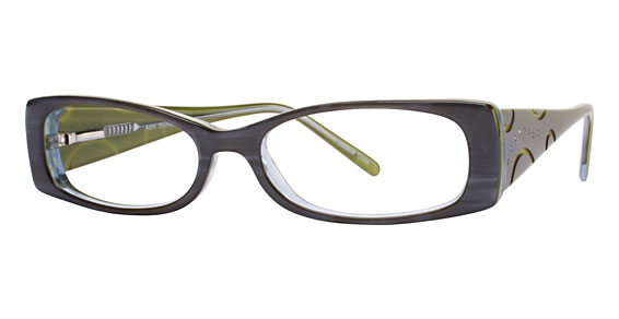 Adin Thomas AT-184 Eyeglasses, 2 Olive