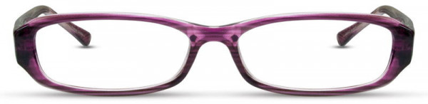 Elements EL-128 Eyeglasses, 3 - Purple Stripe