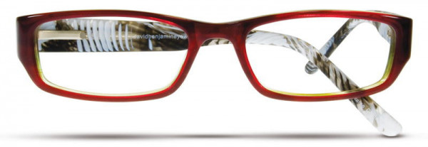 David Benjamin DB-133 Eyeglasses, 2 - Burgundy