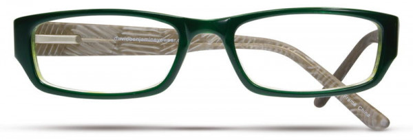 David Benjamin DB-133 Eyeglasses, 3 - Green