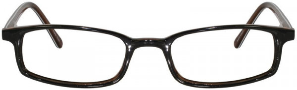 Elements EL-116 Eyeglasses, 3 - Demi Amber