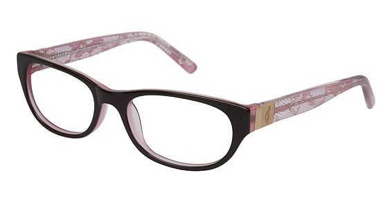 Baby Phat 238 Eyeglasses, BWNPK Brown Pink