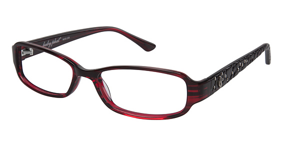 Baby Phat 239 Eyeglasses, DRED Dark Red