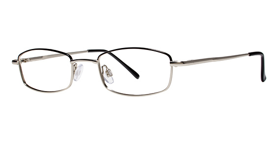 Modern Optical ASAP Eyeglasses, Black/Silver
