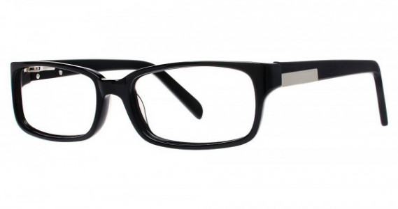 Big Mens Eyewear Club BIG WIG Eyeglasses, Black/Gunmetal