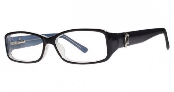 Modern Times Robyn Eyeglasses, black/silver