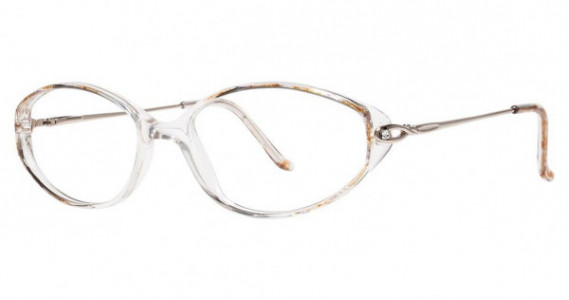 Genevieve Charming Eyeglasses, brown/gold