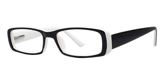 Modern Optical HANNAH Eyeglasses, Black/White