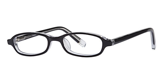 Modern Optical WINDY Eyeglasses, Black/Crystal
