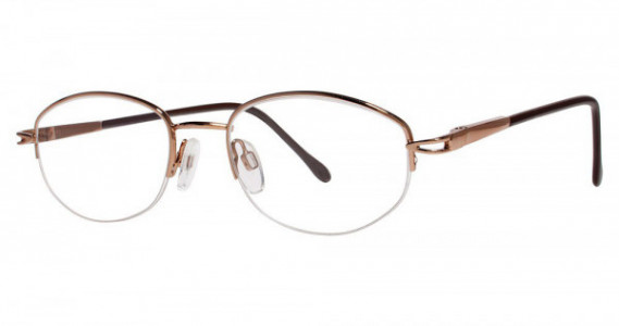 Modern Optical CAMILLE Eyeglasses, Light Brown